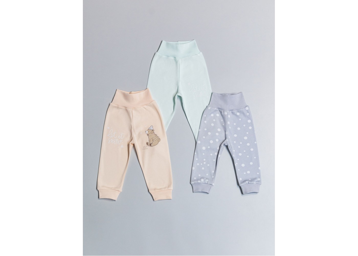 ШТАНИКИ LET IT SNOW (интерлок) КЛ.210.002.0.067.005/006 ШТАНИКИ LET IT SNOW (интерлок) КЛ.210.002.0.067.005/006